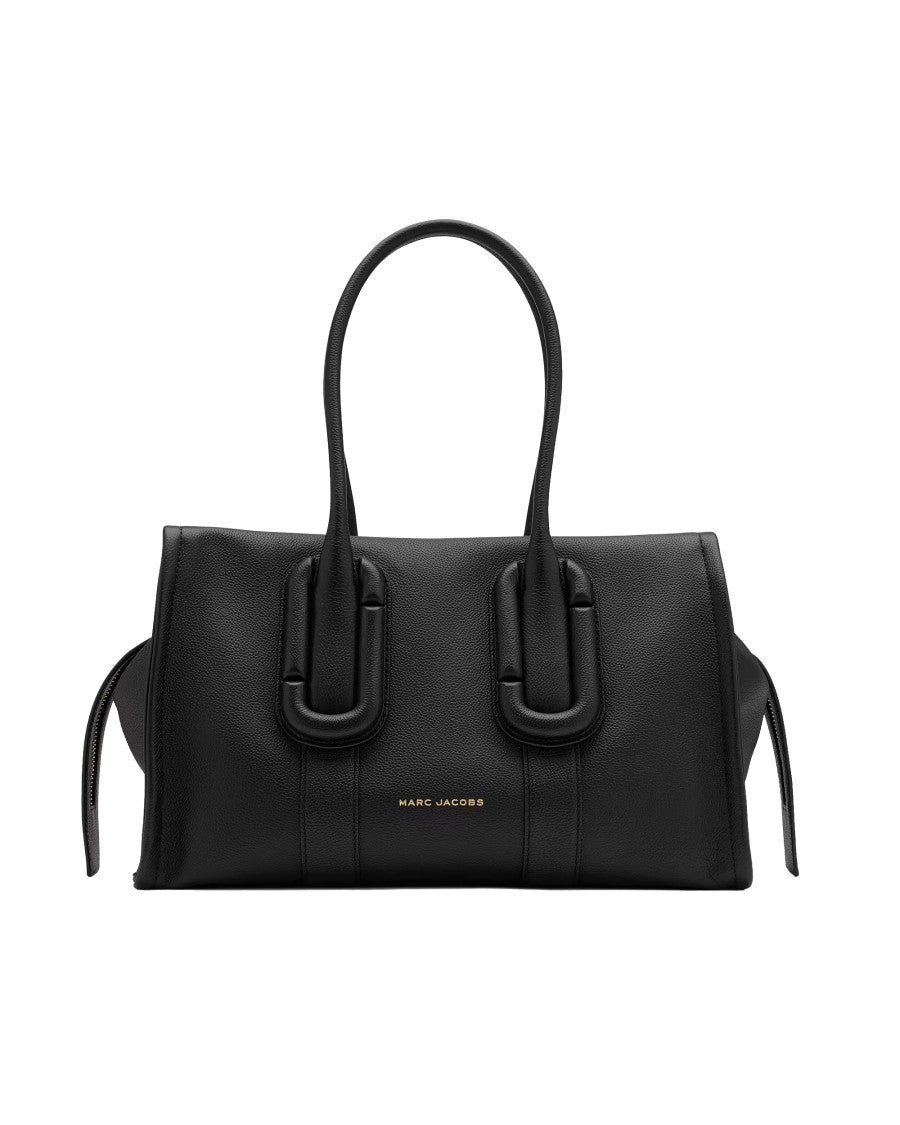 Marc Jacobs Bebe City Tote Textured Leather Dual Handle Zip Tote Bag