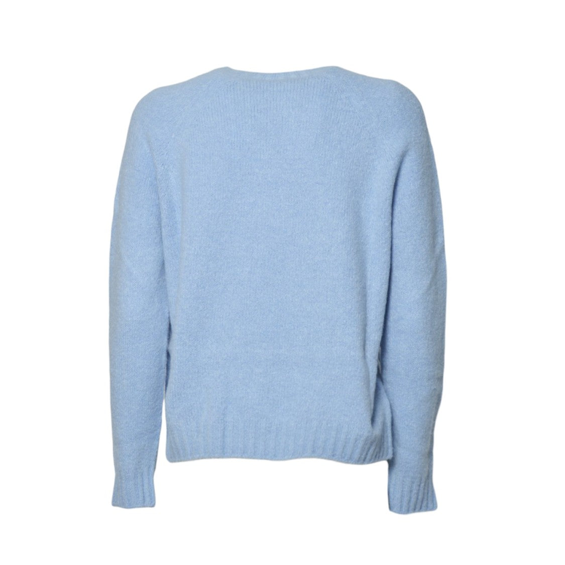 Max Mara Relaxed Fit Lightweight Sweater With Classic Crew Neckline