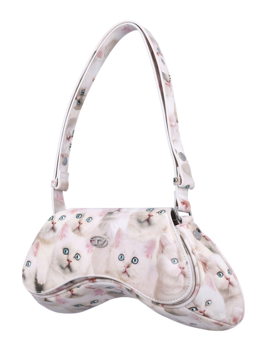 Diesel Play Crossbody Cat Print