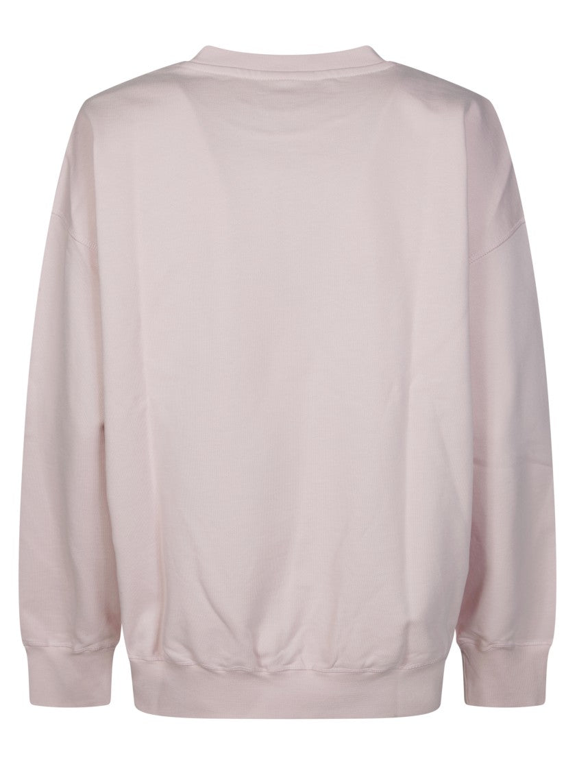 Ganni Pastel Pink Fluffy Dog Sweatshirt