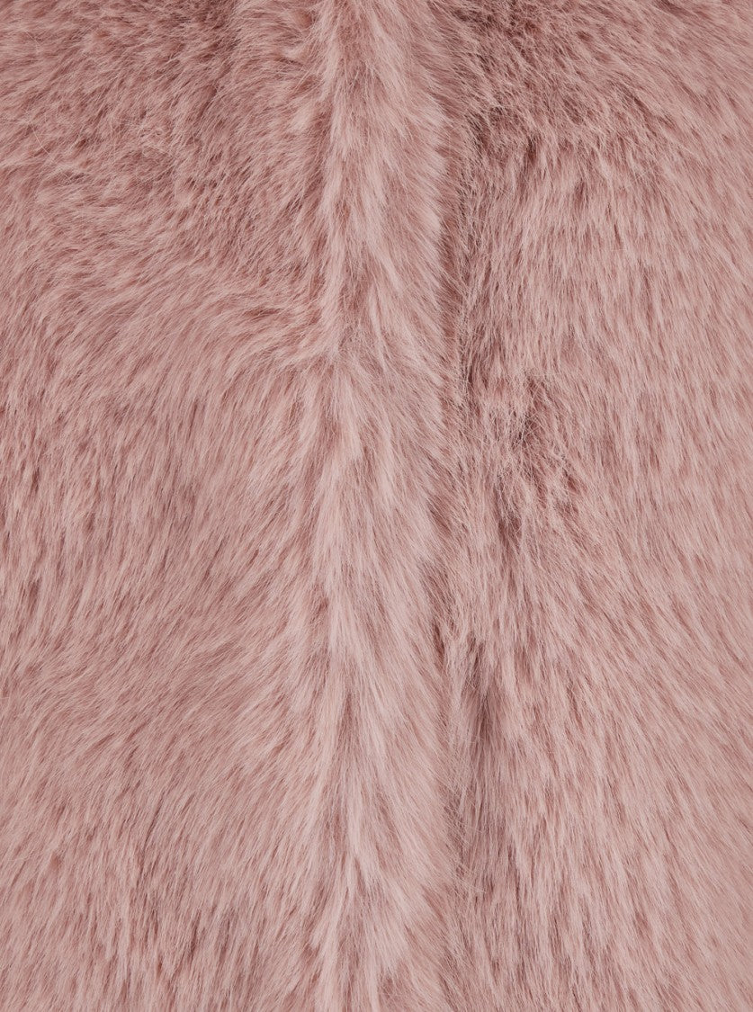 Plain Fake Fox Fur Jacket