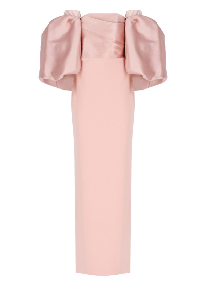 Solace London Pink Floris Maxi Dress