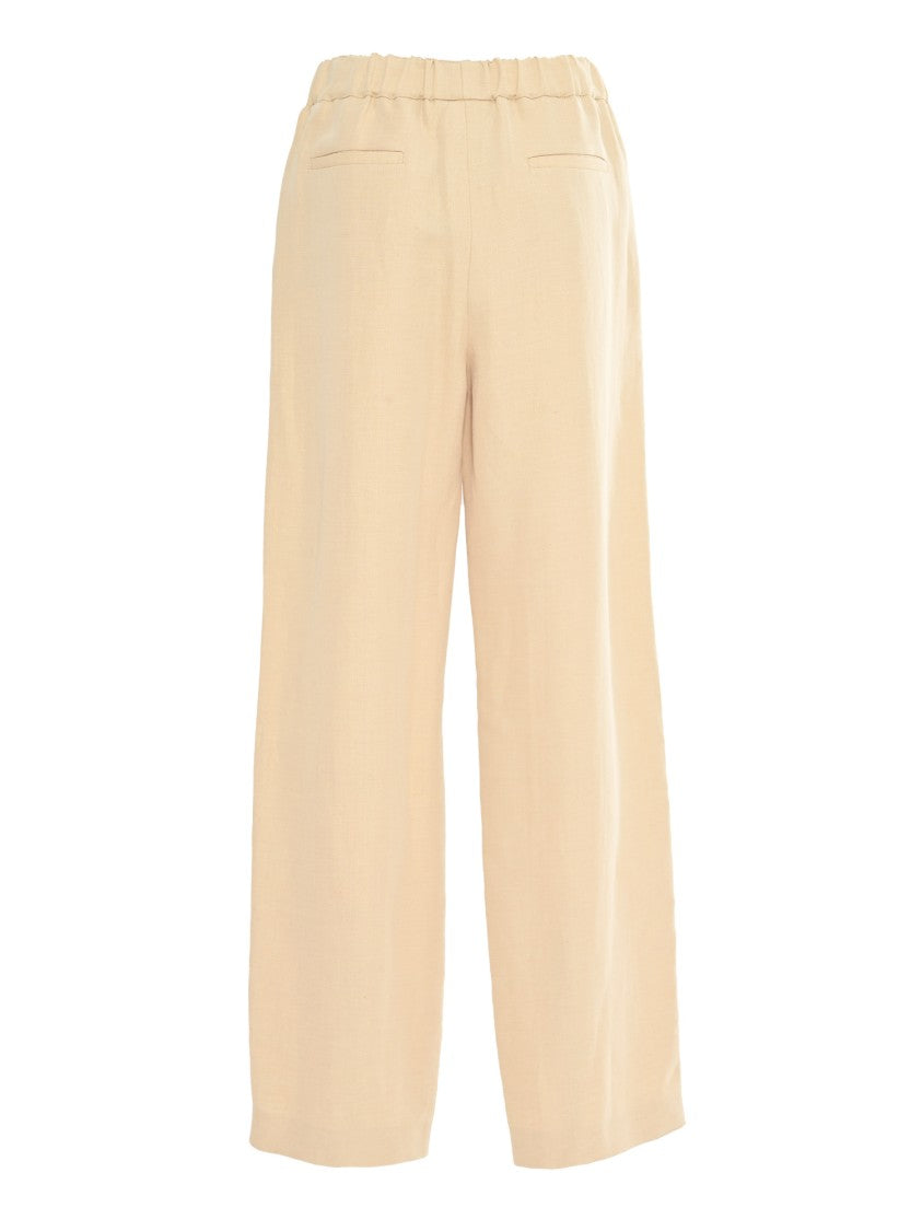 Fabiana Filippi Viscose Linen Jogging Trousers