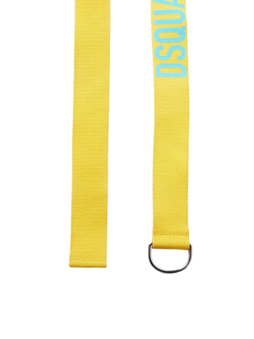 Dsquared2 One Life One Planet Logo Tape Belt