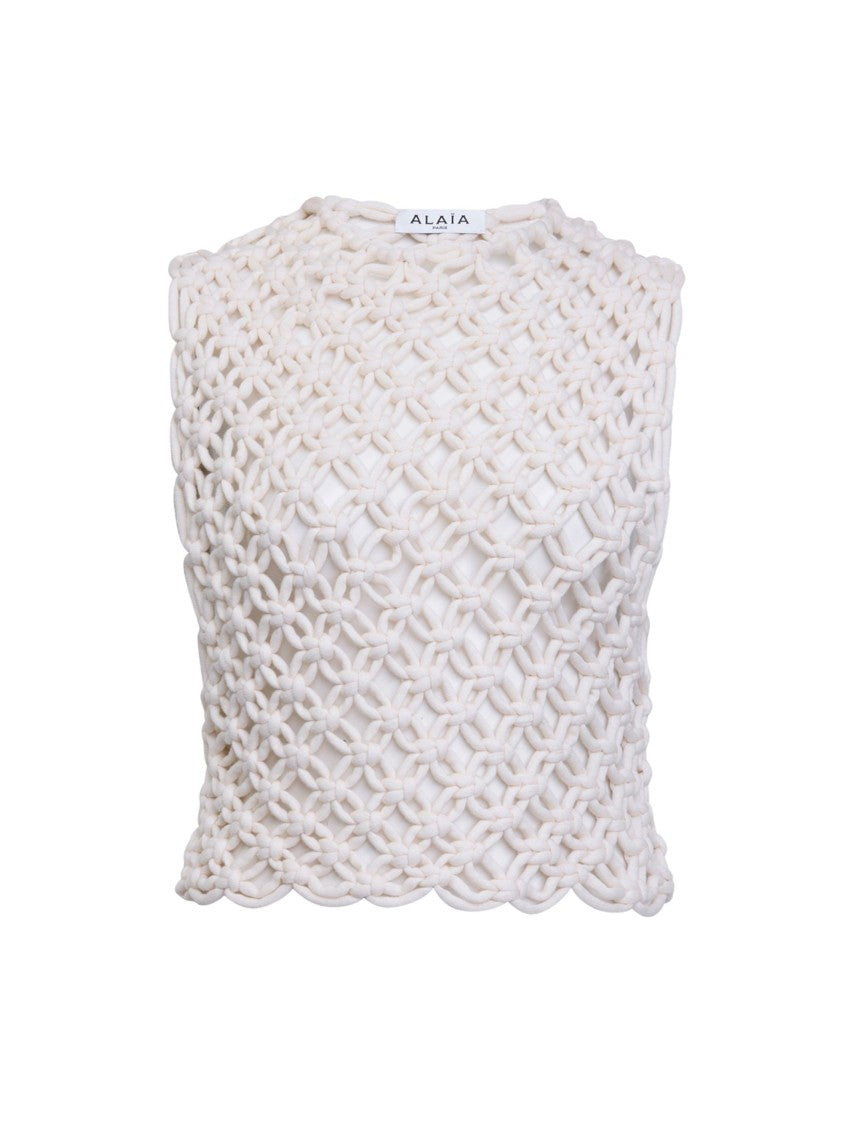 Alaïa Knitted Tank Top