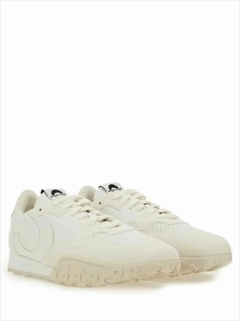 Marine Serre Low-Top Sneakers With Perforated Toe Box