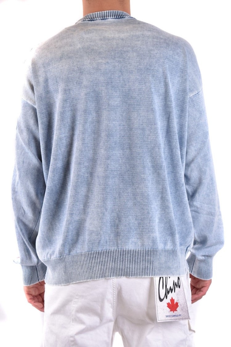 Diesel Sky Blue Knitwear