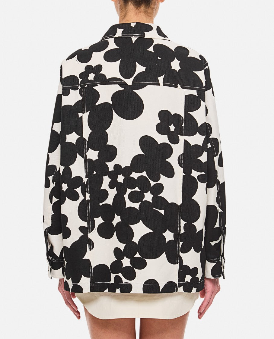 Marni Cotton Gabardine Workwear Jacket