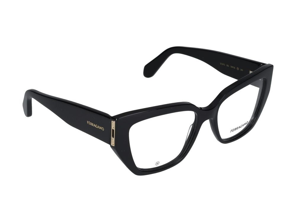 Salvatore Ferragamo Eyeglasses Sf2972 001 Black 54/16/140