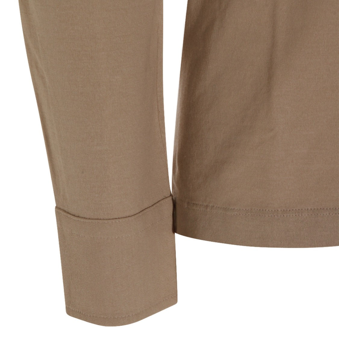 Zanone Long-Sleeve Polo Shirt With Classic Collar And Minimalist Design