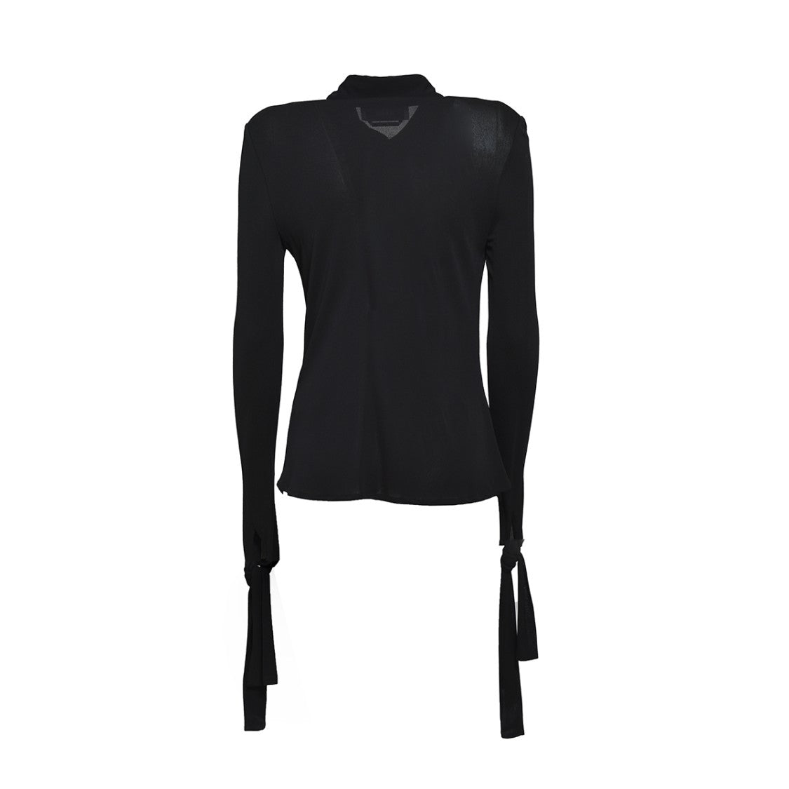 Msgm Viscose Shirt With Teardrop Neckline