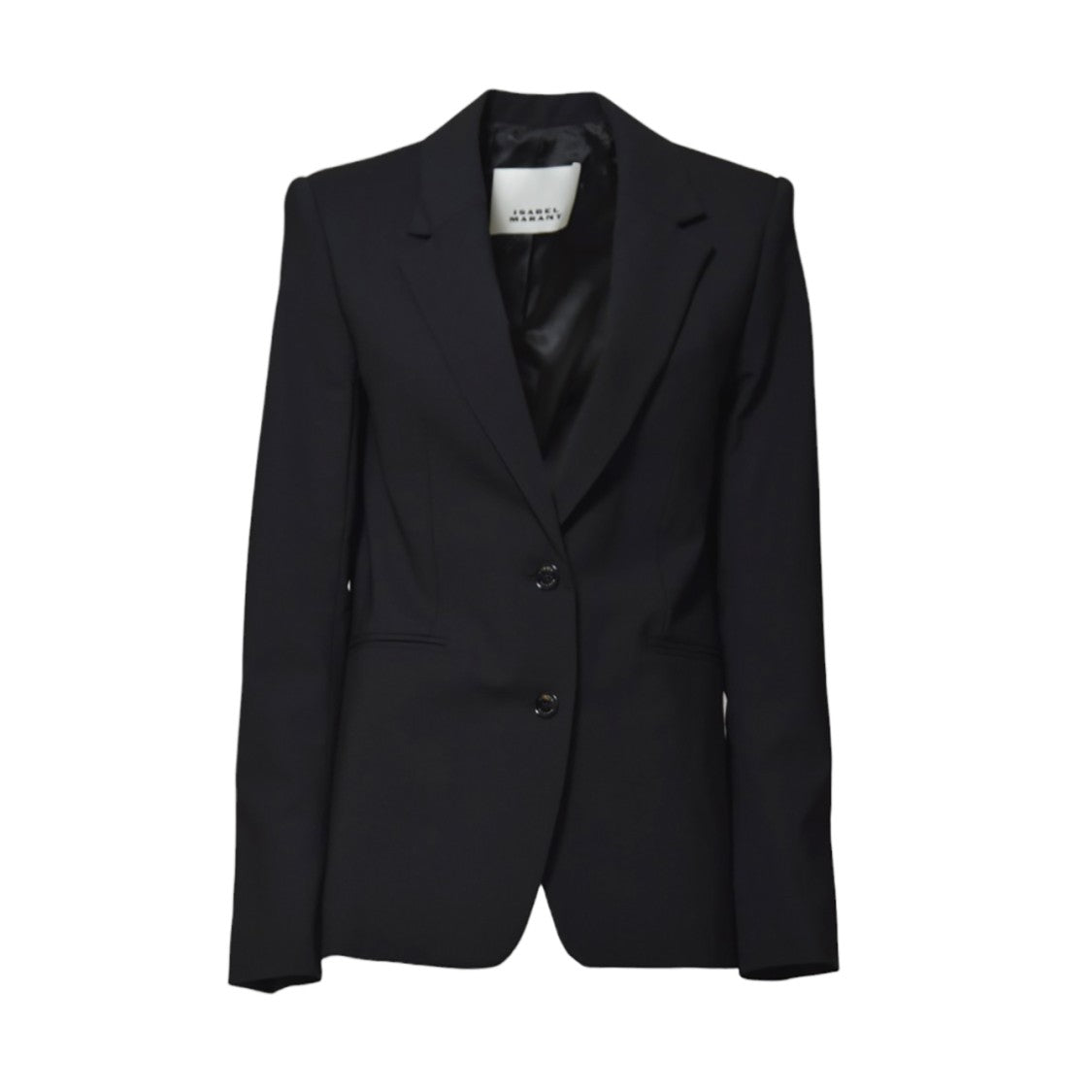 Isabel Marant Reva Tailored Jacket In Black Wool
