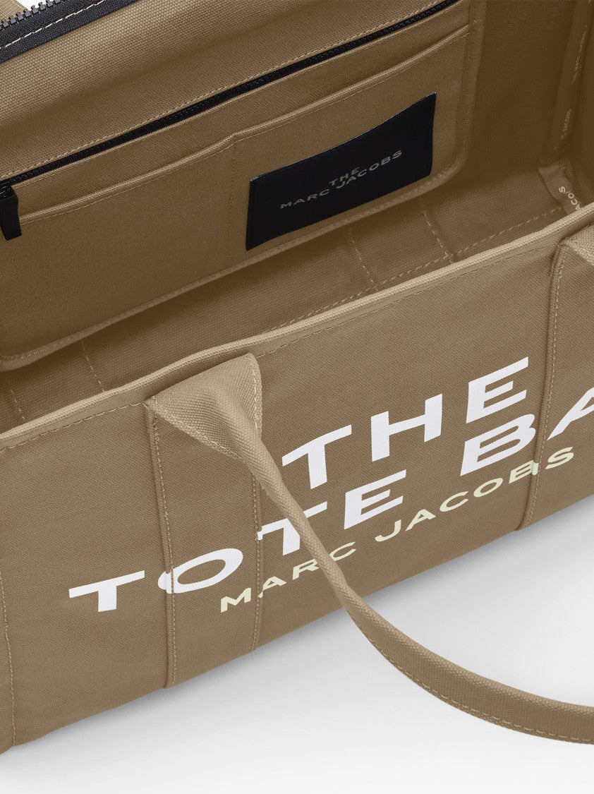 Marc Jacobs Cotton Logo-Printed Tote Bag With Double Handles