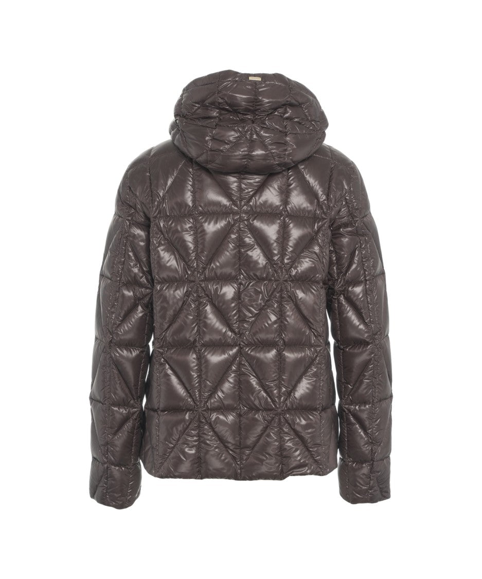 Herno Wavy Textured Quilted Puffer Jacket