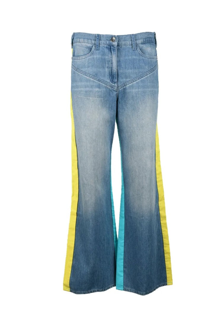Patrizia Pepe Cotton Trousers - Blue