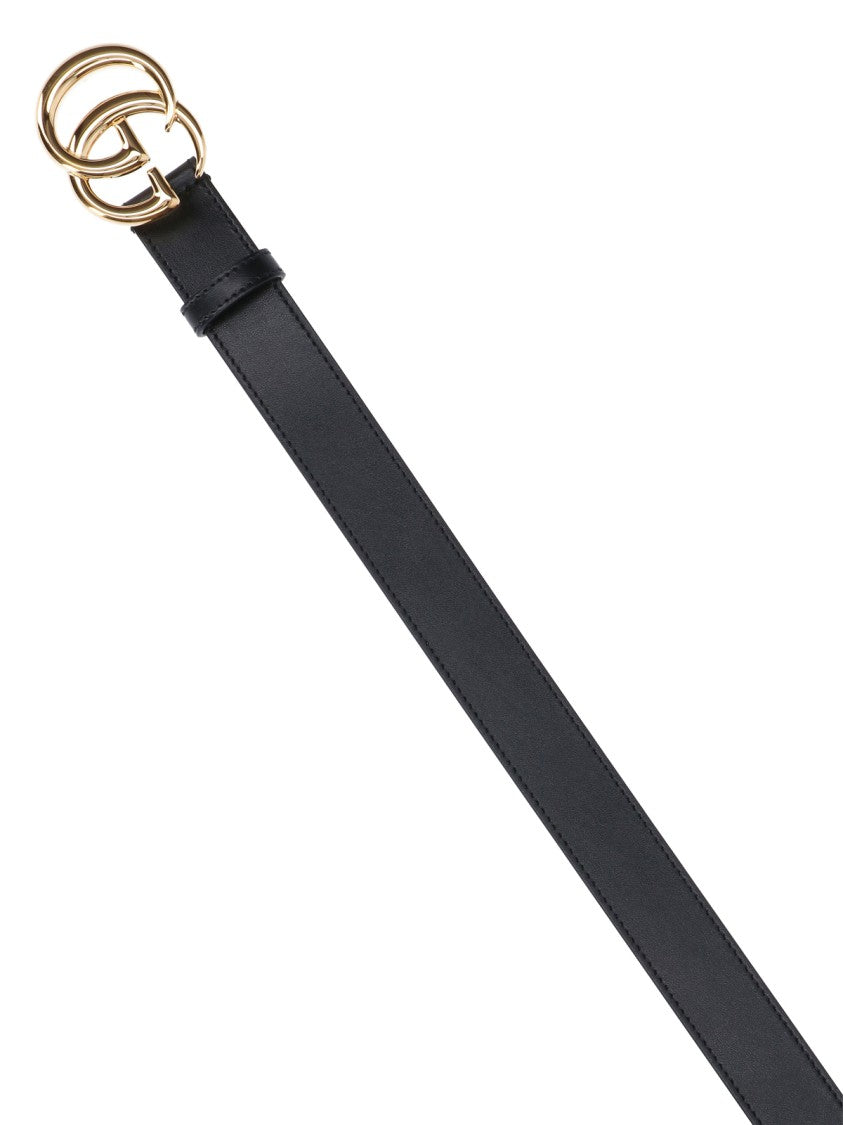 Gucci "Gg Marmont" Belt – Black