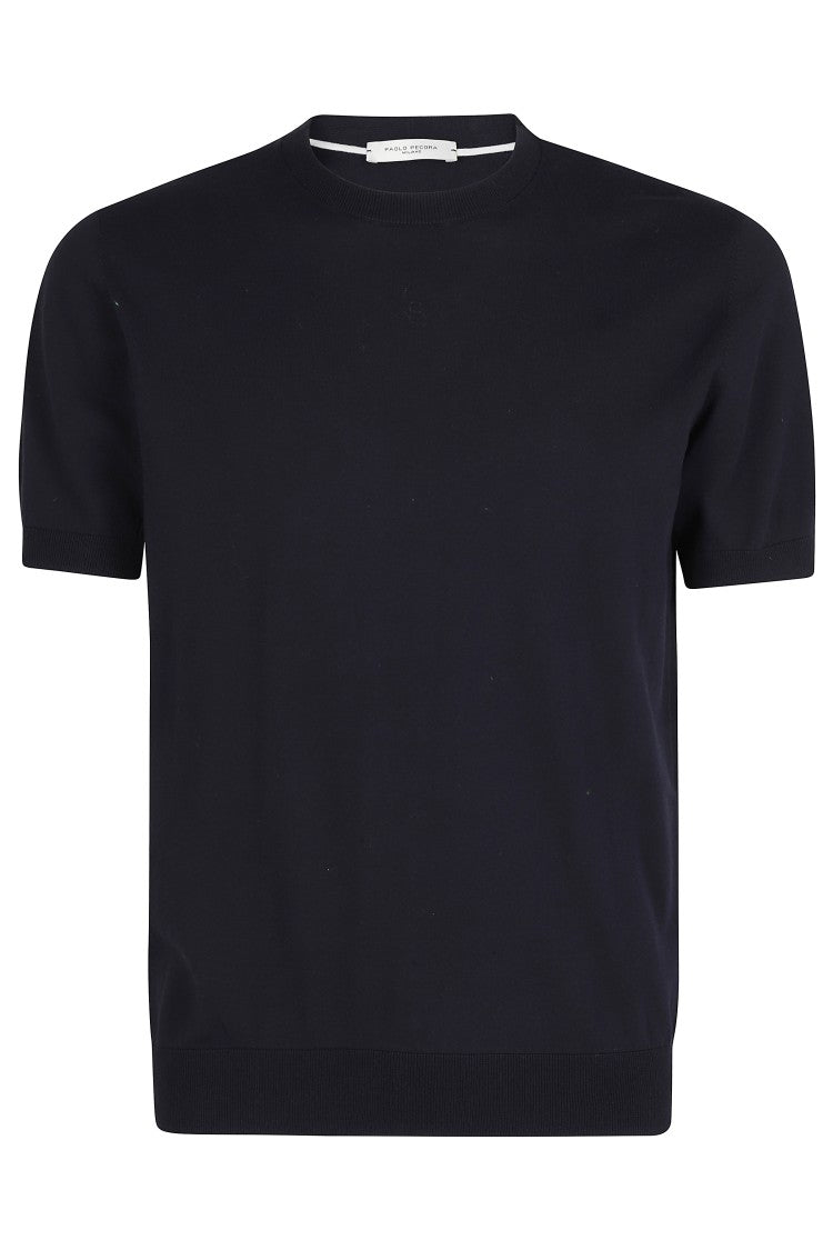 Paolo Pecora Short-Sleeve Knit Top