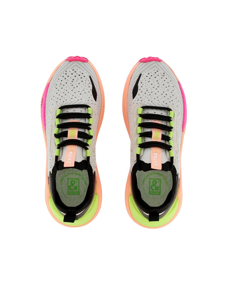 Extr4 Futuristic Low-Cut Sneakers With Dynamic Traction
