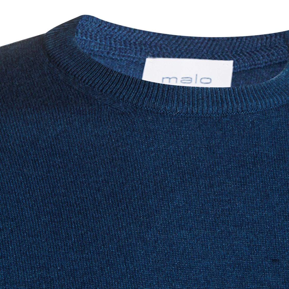 Malo Blue Cashmere Knitwear