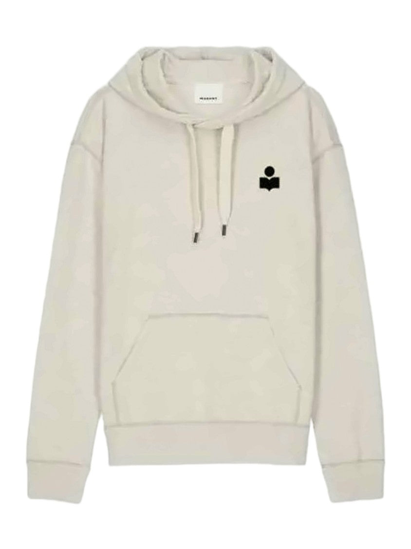 Isabel Marant Soft Fabric Hoodie With Kangaroo Pocket