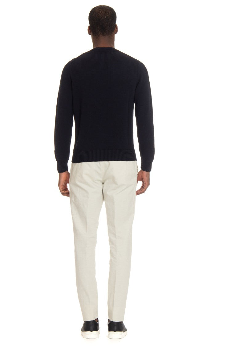 Drumohr Cotton Fine 5 Crewneck Sweater