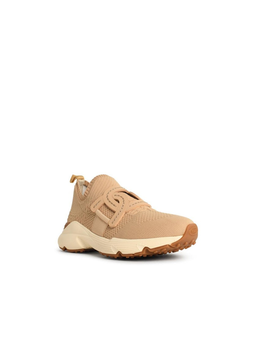 Tod's Kate' Sneakers In Beige Technical Fabric