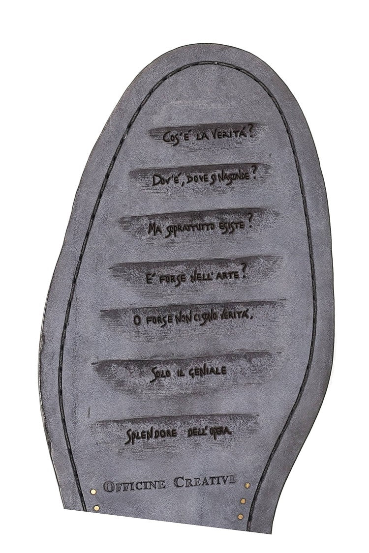 Officine Creative Sound 005 Handcrafted Unlined Leather Loafers