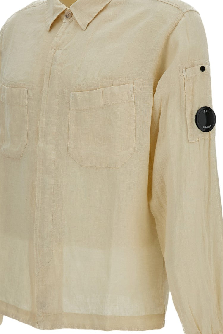 C.P. Company Shirts Long Sleeve In Linen