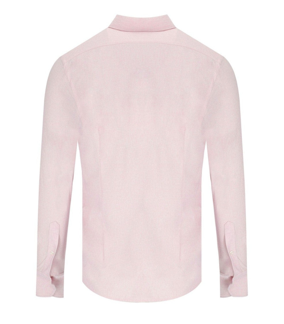 Archivium Pink Linen Effect Shirt