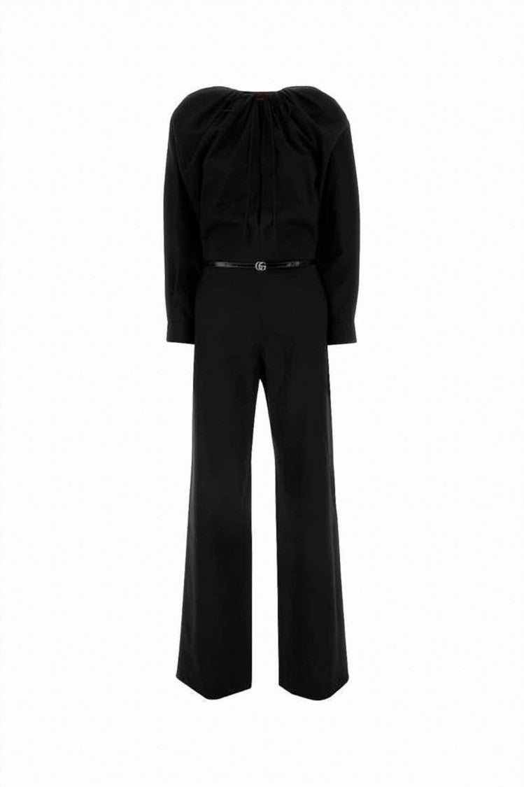 Gucci Tailored High-Waist Pants With Wide-Leg Silhouette