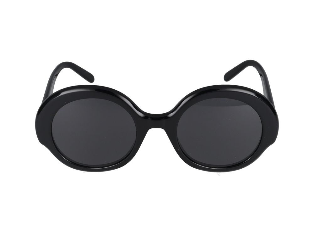 Loewe Black Rectangular Frame Sunglasses