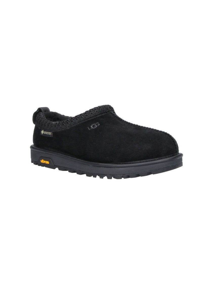 Ugg Black Tasman Gtx Leather Vibram Flats