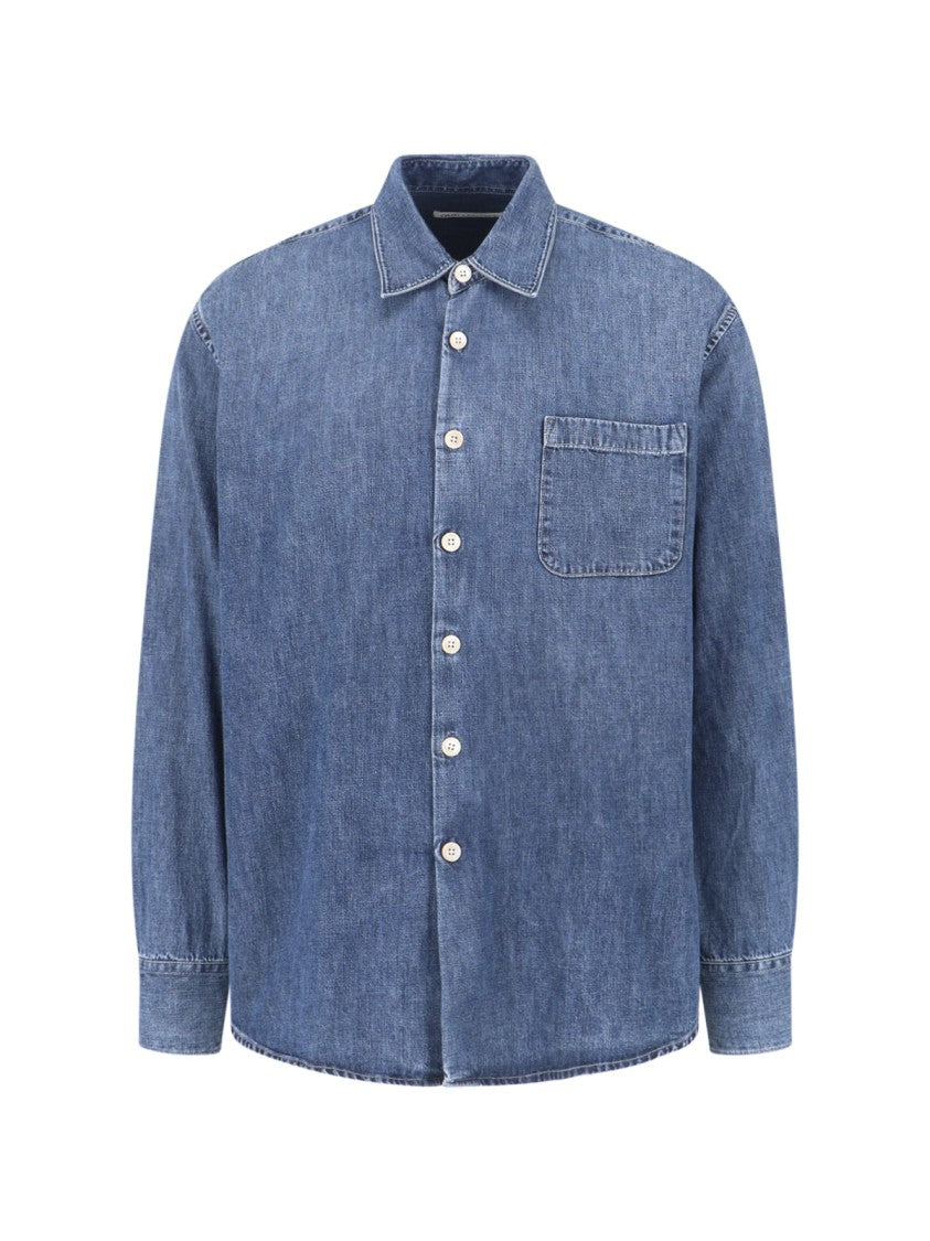 Our Legacy Multicolour Patchwork Organic Cotton Shirt