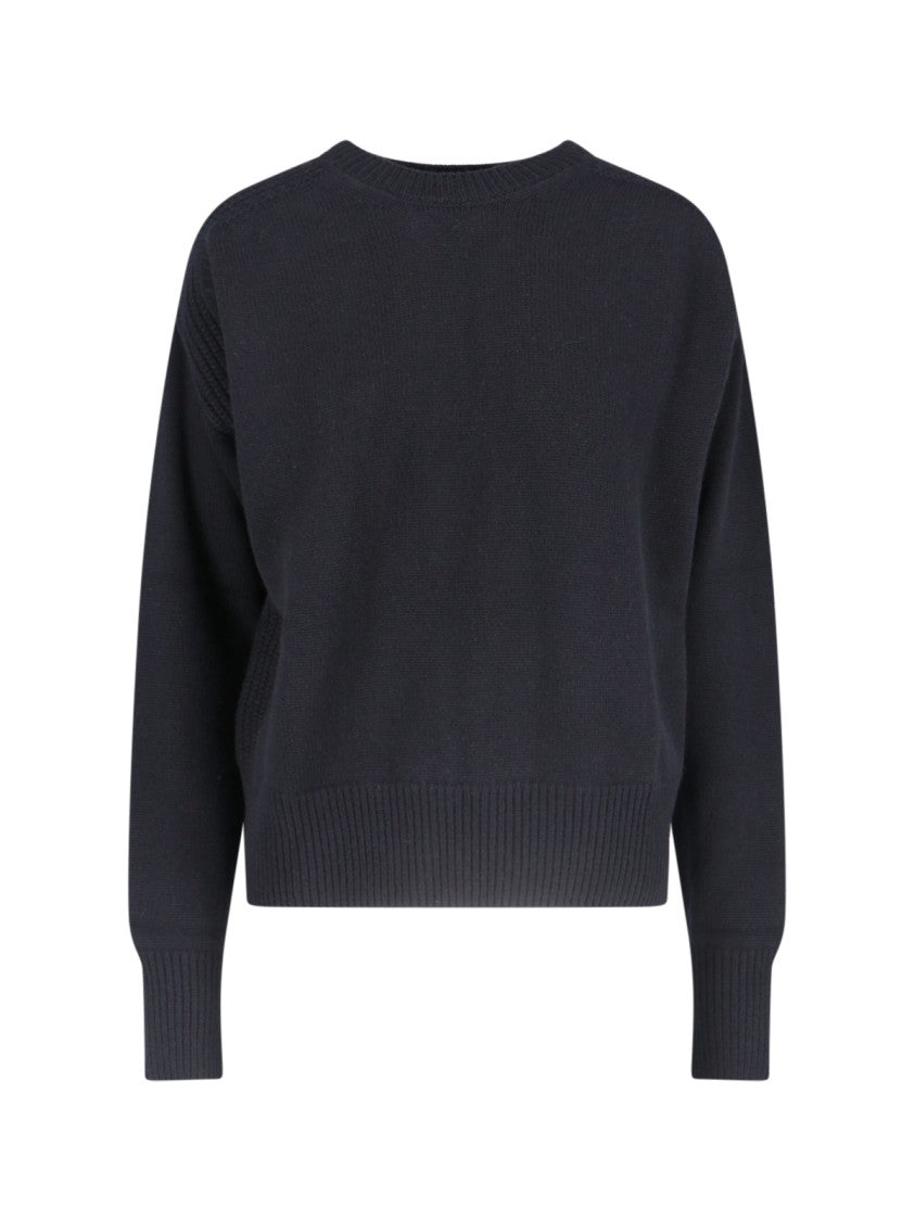 Sa Su Phi Cashmere Sweater In Black Cashmere