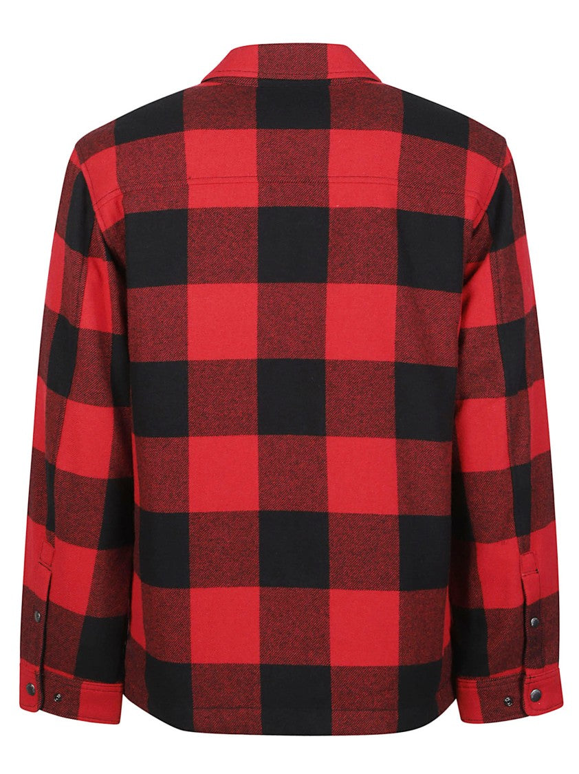 Woolrich Check Alaskan Checkered Wool-Blend Shirt Jacket