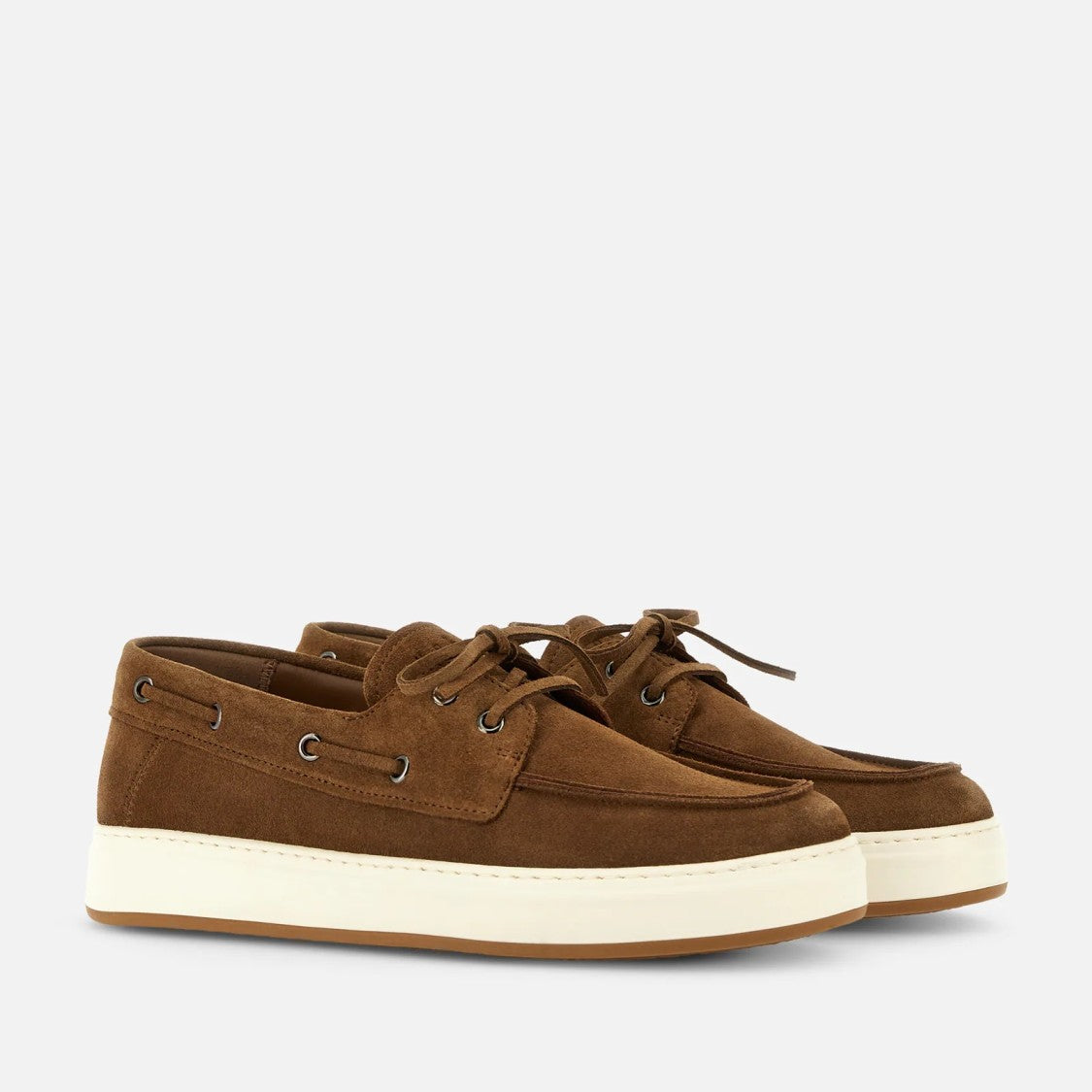 Hogan H668 Barca Loafers In Light Brown