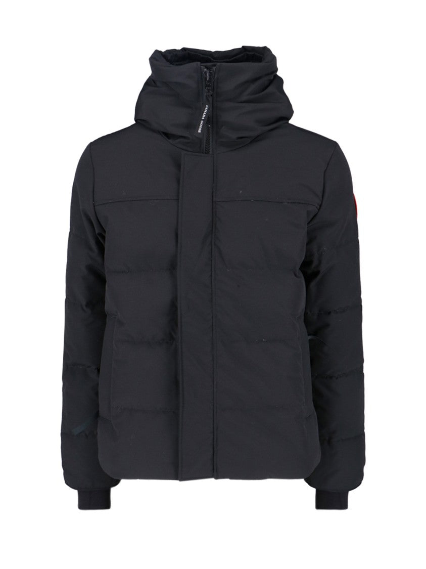 Canada Goose Black Macmillan Hooded Down Jacket