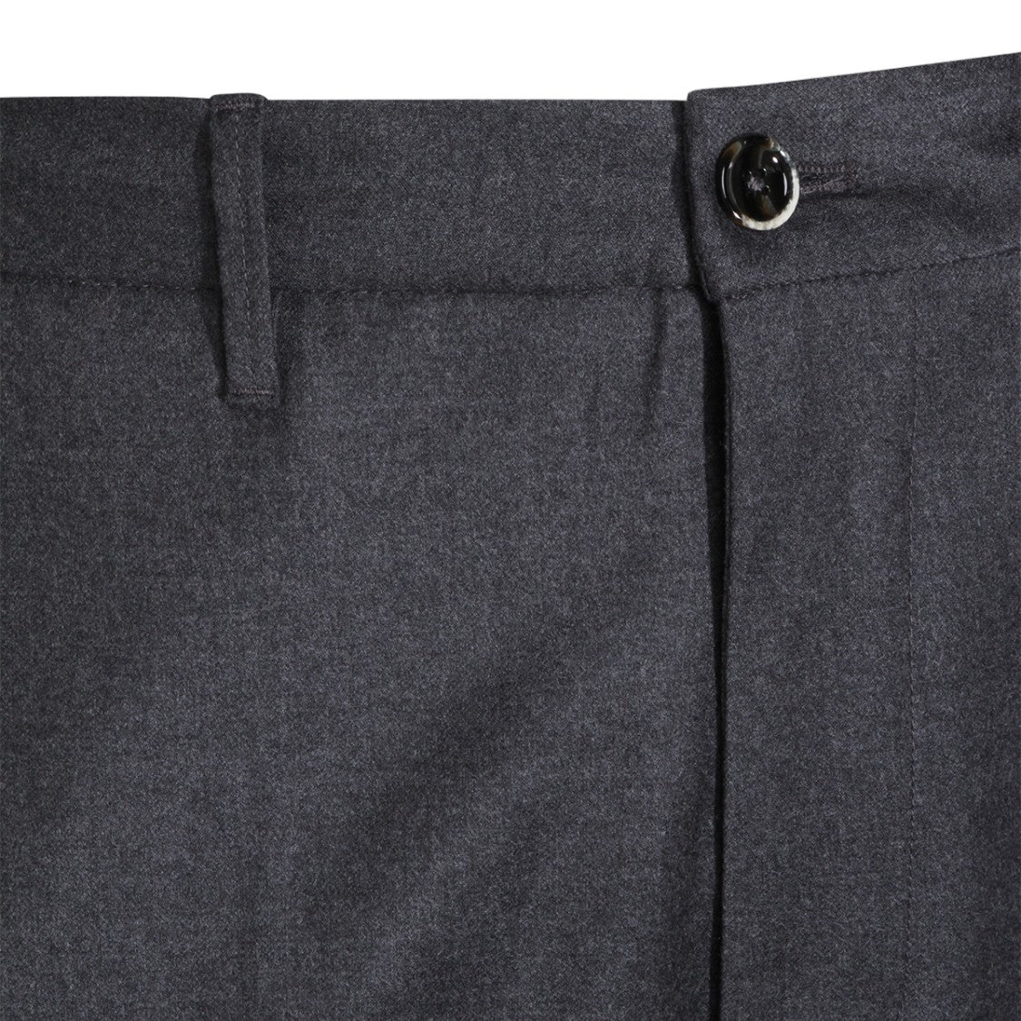 Nine In The Morning Tailored Dark Grey Trousers With Elastic Waistband