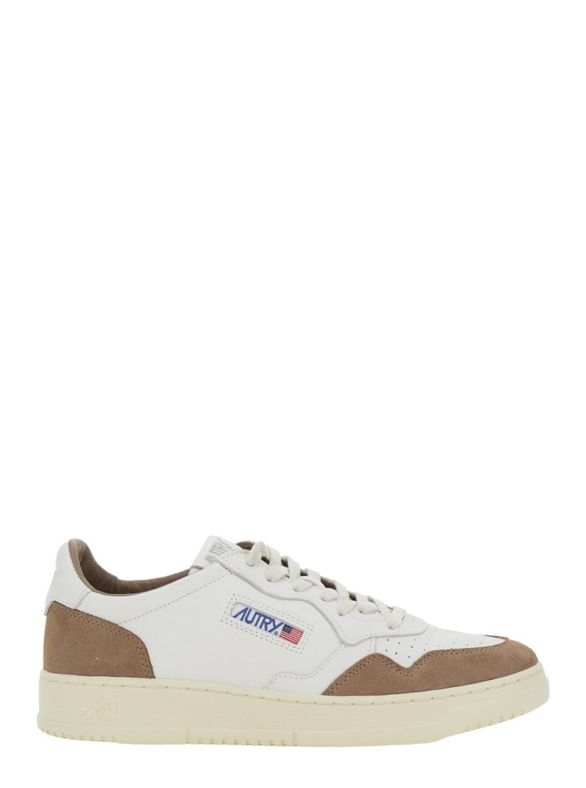 Autry Medalist Goat Suede Sneakers