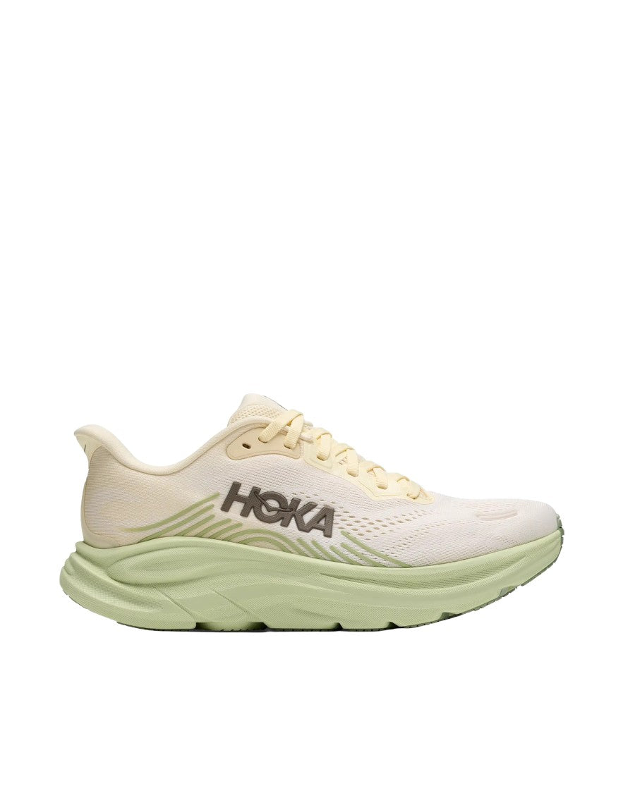 Hoka Alabaster Clifton 11 Technical Mesh Sneakers