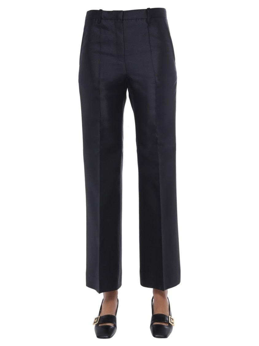 Givenchy Tailored Wide-Leg Pants With Front Zipper