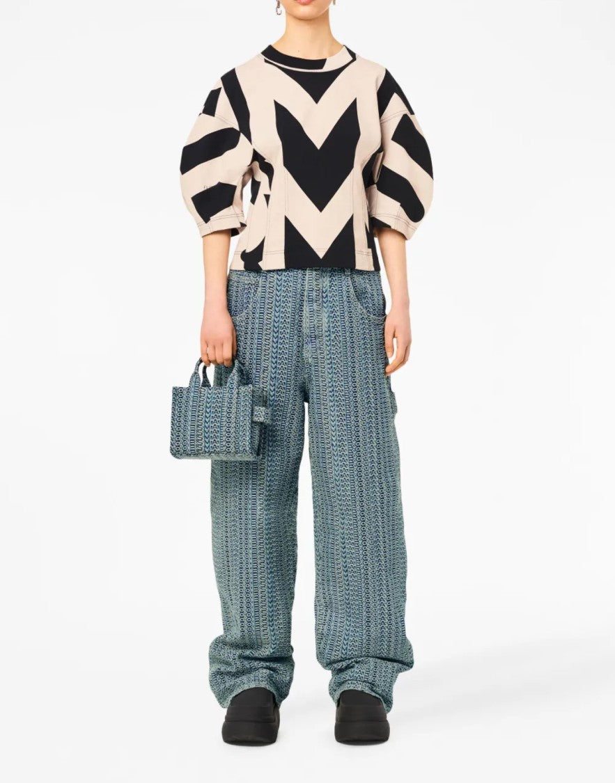 Marc Jacobs The Monogram Denim Mini Tote Bag