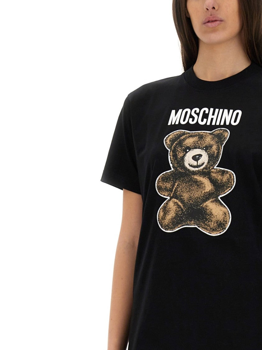 Moschino Playful Teddy Bear Graphic T-Shirt