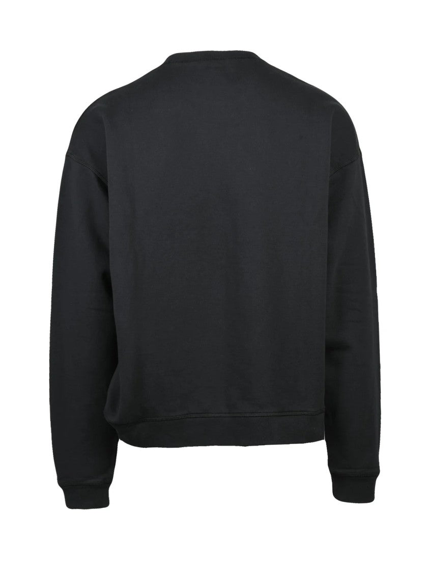 Dsquared2 Black Cotton Logo Sweatshirt