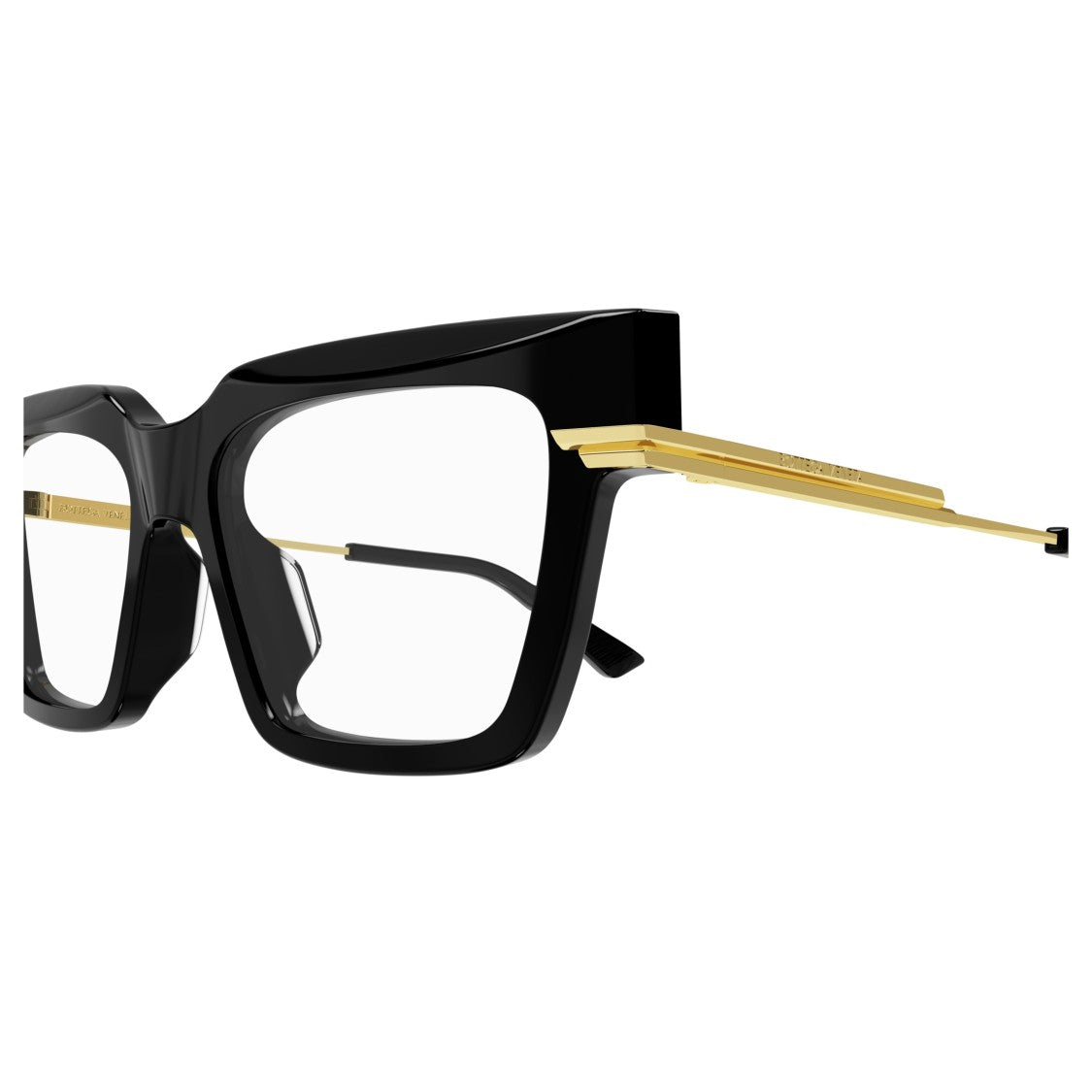 Bottega Veneta Bv1243o Oversized Square Frame Eyeglasses