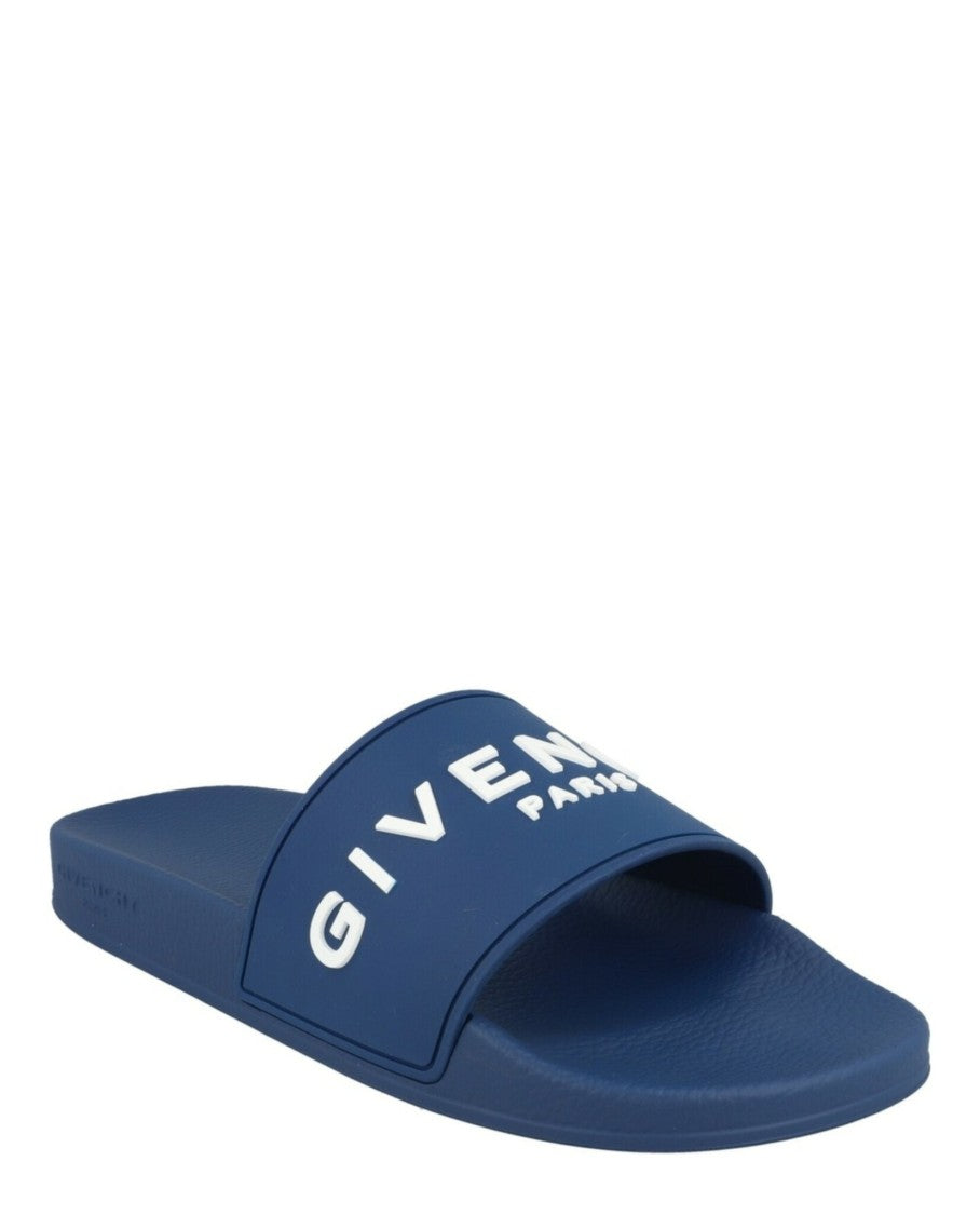 Givenchy Logo Signature Slides
