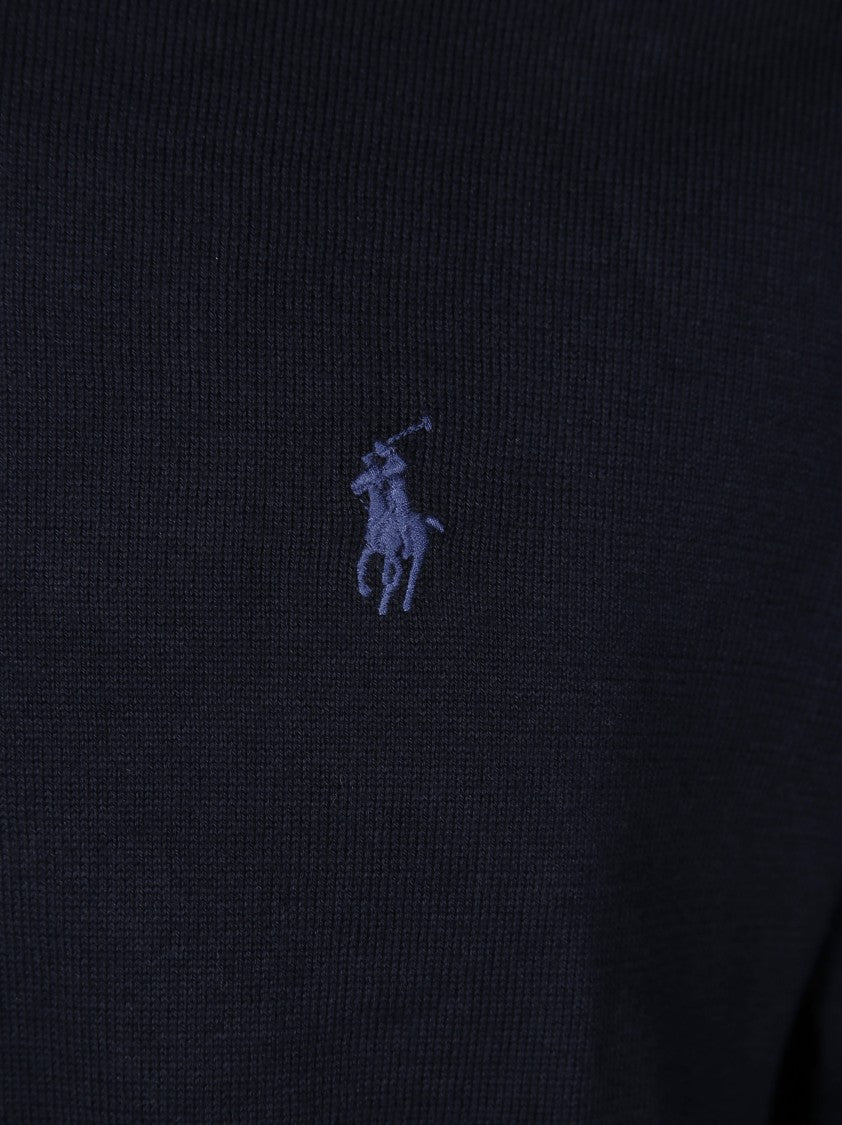 Polo Ralph Lauren Classic Black Crew Neck Sweater