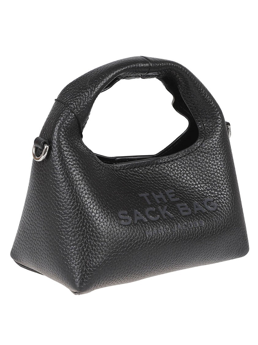 Marc Jacobs Miniature Structured Handbag In Pebbled Full-Grain Leather
