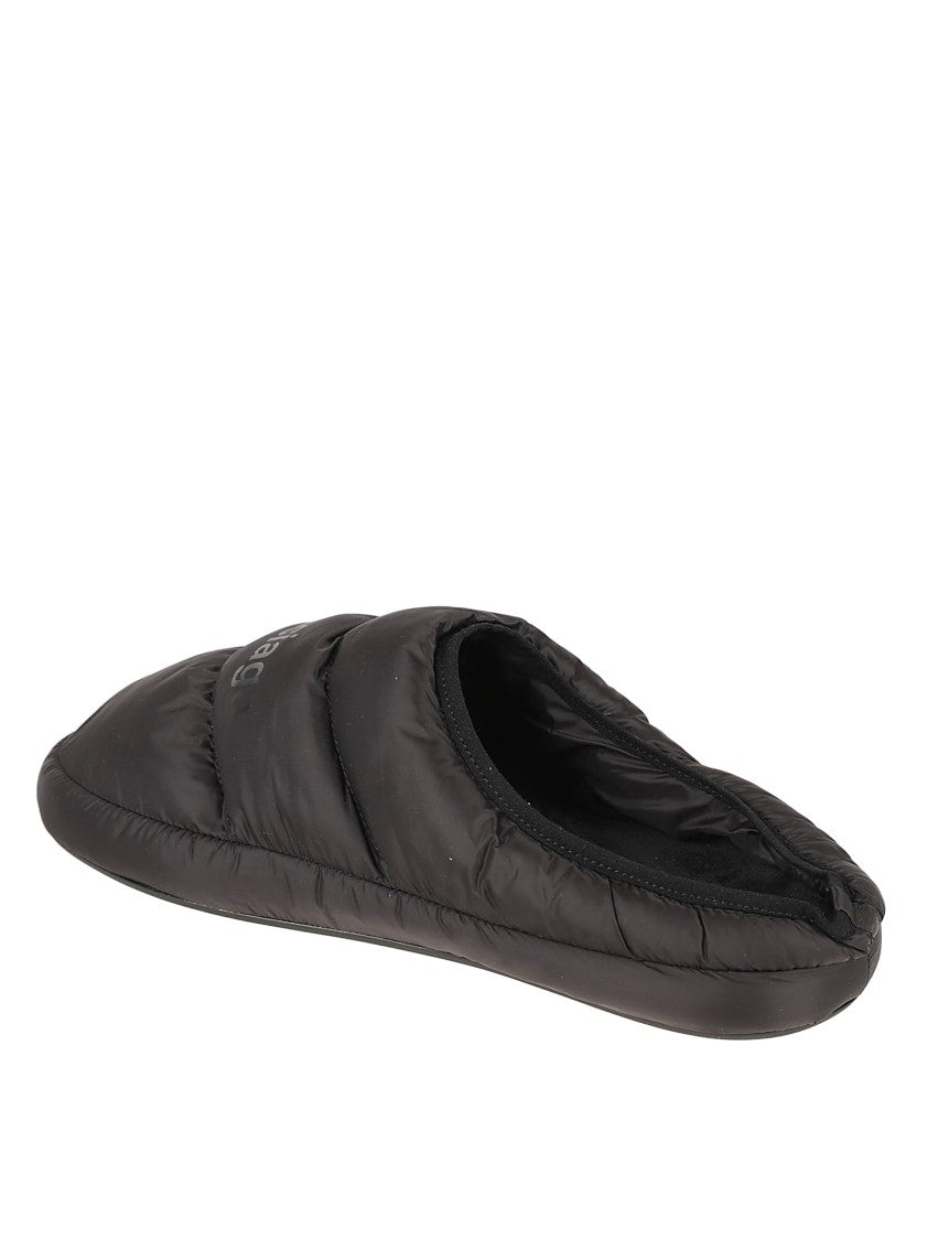 Balenciaga Quilted Slip-On Sandals With Minimalistic Silhouette