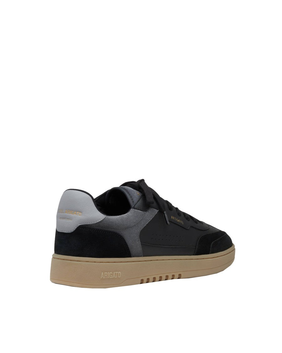 Axel Arigato Contrast Upper Low-Top Sneakers With Metallic Logo